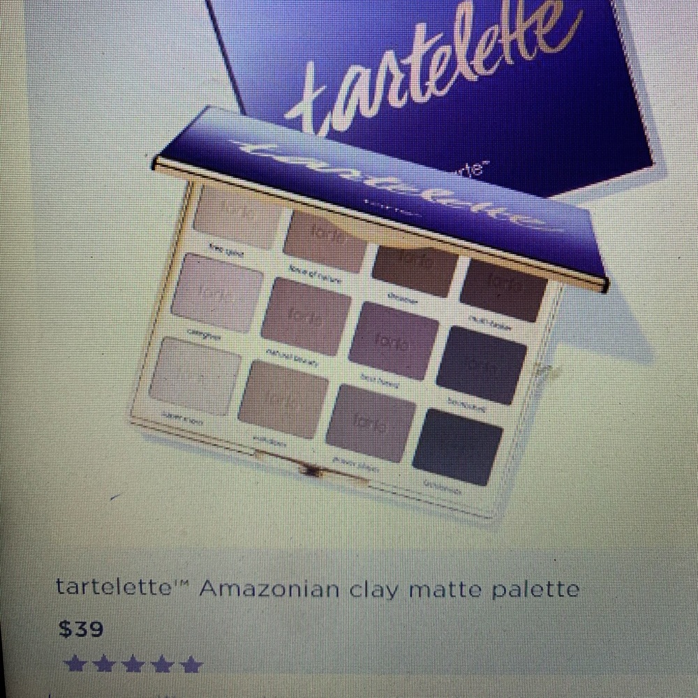 Tartelette Amazonian clay matte palette